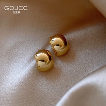 Small retro harbor style 2021 New Tide earrings Net red temperament earrings 925 sterling silver needle Korean earrings