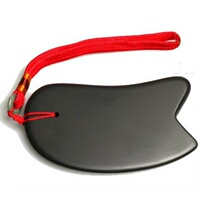 Manufacturers straight black Bianstone scraping plate Large knife-shaped bianstone scraping device will sell gift beauty massager special price