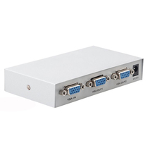 Meituo dimension MT-1502K 2 port VGA distributor one in two out screen split two simultaneous display