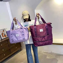 Travel bag Short-distance portable waiting storage bag Mens lightweight travel set trolley luggage bag Dry and wet separation