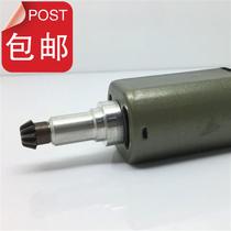 480 Micro motor high speed motor with umbrella gear and aluminum sleeve w long shaft front without mounting hole