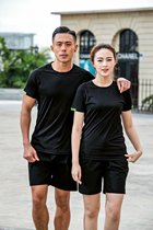 (Zhengda Sports-Chengdu) 19 fitness clothing tights set group purchase Short Sleeve Jersey womens training suit