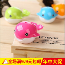 Whale pencil sharpener cute animal pencil sharpener pencil sharpener double hole pencil sharpener