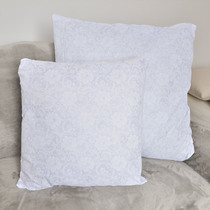 Milan pillow cushion pillow sofa matching white solid color filling full and thick