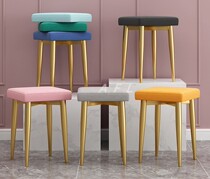 Net red small stools home soft bag low stool changing shoes stool dining bench bench small chair dressing stool nail stool AFL