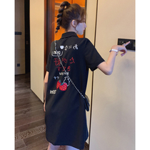 Summer dress new skirt niche design temperament waist thin goddess fan gentle wind light mature wind age age dress