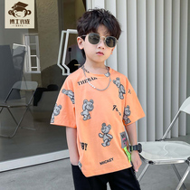 Dr. Clothing for boys summer dress childrens thin T - shirt in big boys air - punched underwear 2021 summer casual tops