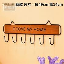 Multifunctional umbrella hook locker Wall hanging cartoon wall wall decoration finishing clothes hook hanging bag rack background wall shop