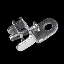  Electric curtain track transmission box fixed accessories Stainless steel lock buckle lock head 5000