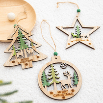 Christmas decoration Christmas tree decoration pendant pendant Store shop scene layout Creative Christmas decorations