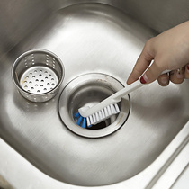 Japanese imported brush cleaning brush kitchen gas stove drain brush toilet window sill multi-work brush gap brush