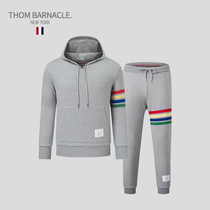 THOM BARNACLE OFFICIAL CLOTHING SUIT MEN TB TIDE SIGN TRENDY PURE COTTON BIG CODE EVEN CAP SPORTSWEAR