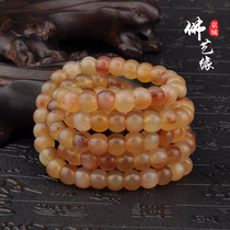 Natural goat horns with blood Buddha beads 108 with blood velveTibetan prayer beads Bead Hand Strings Bracelet Loose Beads