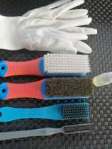 Wenplay tools hard nano brush size walnut Diamond Diamond Bodhi set steel wire maintenance cleaning bristles brush