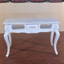  Nail shop table Single double three-person table Special price economical net celebrity chair Nail table table and chair set