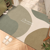 Floor cushion PVC entrance door to door foot pad Morandi home Dirty Mat Erasable washroom Mat Living Room Carpet