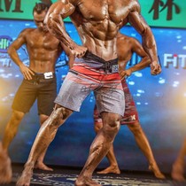 Mens Fitness Competition Beach Pants Tide Large Code Middle Pants Loose 50% Pants Speed Dry Summer Surfing Shorts Sport