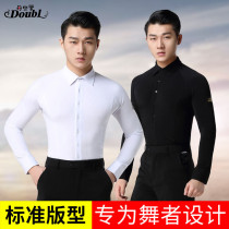 Dan Baoluo New Modern Dance Men's Shirt Latin Dance Waltz Adult Dance Dress National Standard Dance Jacket