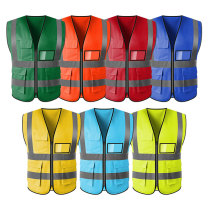 Construction traffic Riding Road administration reflective clothing Safety clothing Reflective strip Reflective vest Vest Safety clothing can be printed