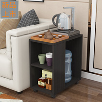 Side table leisure home Corner Corner Table Office tea table small coffee table simple living room mini wheeled kung fu tea