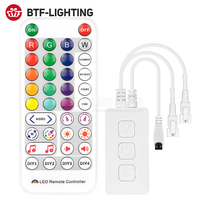 New product SP511E full color RGB support wifiAPP music voice system with LED controller with remote control USB