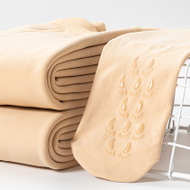 Bare legs warm artifact soles of the feet non-slip flesh-colored pantyhose autumn and winter nude plus velvet thickening skin tone bottoming socks to wear outside