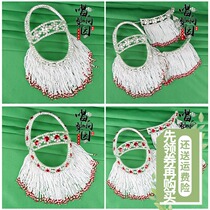 Beijing Opera headdress Huadan Tsing Yi Miss Shuangguang Water Drill Face Earhead Curtain Five pieces of Beijing style