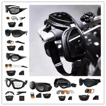 Boobster Retro Motorcycle Hale Indian Vespa Take Iron Anti-Fog Discoloration Myopia Windproof Eye Glasses