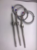 Type high temperature temperature sensor temperature sensitive probe sensor temperature-controlled probe 0-1000 degrees 2 m-4 teeth