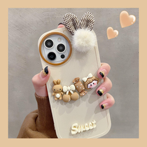 Apply Apple 12 shell iphone13promax Korean wind stereo girl 11 sets of net red plush new soft