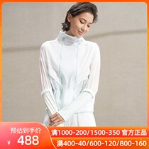 Love sports colorful vitality with hat thin coat AS144K41