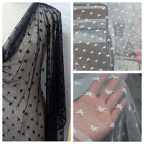 1 5 m width fine mesh star mesh mesh mesh mesh mesh lace lace lace DIY hollow bottom wedding veil accessory