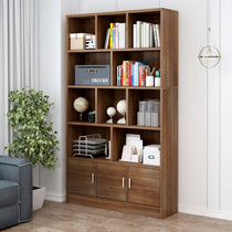 Simple Bookshelf Floor Living Room Shelve Bedroom Containing small lockers Home Home Brief Office Bookcase