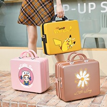 ~ New Product high color value 16 inch oversized travel Hand bag professional cosmetic case Japanese luggage combination lock storage