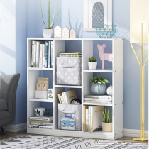 Simple bookshelf floor living room simple storage bookcase economical table small shelf student home space