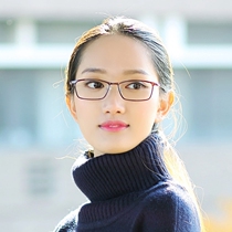 Korean version of tungsten titanium plastic steel glasses frame female super light eye frame myopia eye frame frame mens thin frame full frame small box
