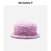 Sei Carina Y rose hair short eaves fishermans hat personality temperament hat autumn winter hat female tide warm hat