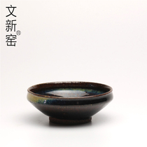 Wenxin Kiln handmade hand-pulled bamboo beaker Gongfu Tea cup Purple Sand handmade tea cup Ceramic tea cup Japanese tea set