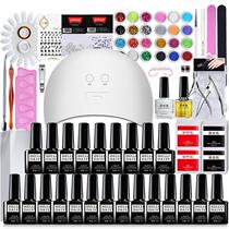 Nail Gel Polish Set kit Art manicure UV Kit DIY Tools