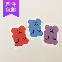 ●JY Groceries●Domestic stock Korean Dinotaeng quokka Quokka tearable sticker