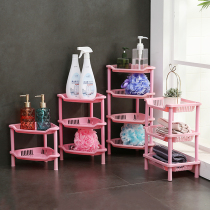 Floor-to-ceiling shower room toothbrush cup bathroom holder triangle towel rack basin shelf corner toilet toilet toilet kitchen