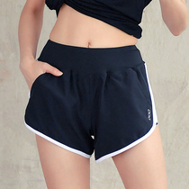 Sports casual shorts women 2021 spring and summer thin beginner fitness pants anti-light loose quick-drying running pants