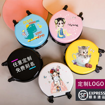 Round Suitcase Children Small Ascending Chassis Female Universal Wheels Nursery School Student Password Box Men 18 inch Rlever Box