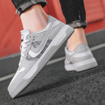 Men Shoes 2022 New Spring Students Casual Board Shoes Mens Wave Shoes 100 Hitch Fashion Nets Red Leather Shoes Little White Shoes Men