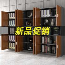 Office file cabinet Wooden data cabinet File cabinet Bookcase with lock Office partition cabinet Locker storage cabinet