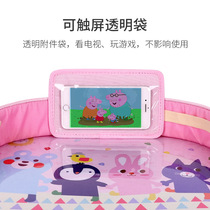 Car seat plate multifunctional baby eating painting table waterproof baby child stroller cartoon Table Plate