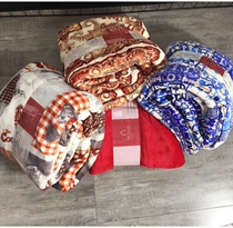 Foreign trade original single printed flannel lambskin composite blanket Soft touch double comfort Large size blanket S14
