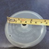 Spray gun accessories Lower pot thread transparent glue cover leakproof spacer 1000B4000b sealing lid