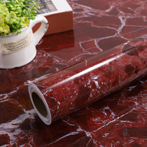Thickened imitation marble sticker self-adhesive wallpaper stone waterproof kitchen countertop table stone marble wall patch