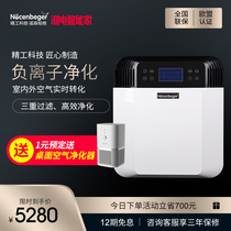 Northenberg home fresh air system intelligent wall-mounted formaldehyde removal whole house ventilation 80BG package installation